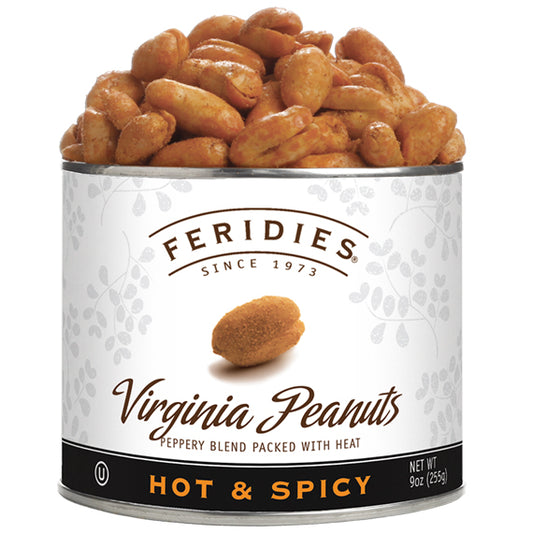 9oz Hot & Spicy Virginia Peanuts
