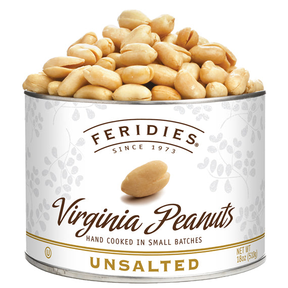18oz Unsalted Virginia Peanuts – FERIDIES