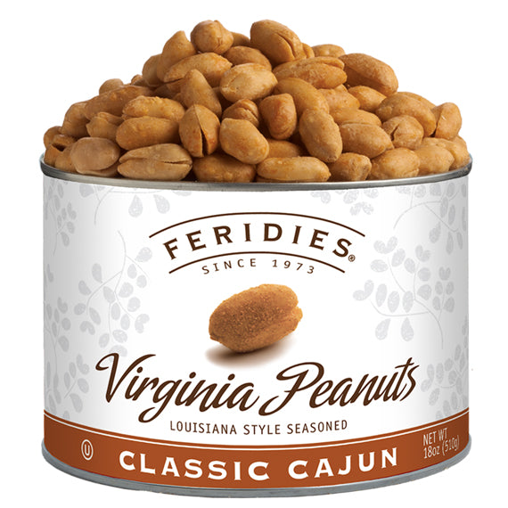 18oz Cajun Virginia Peanuts