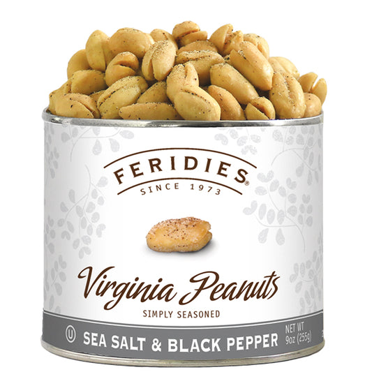 9oz Sea Salt & Black Pepper Virginia Peanuts