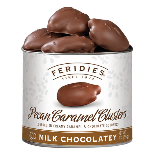9oz Milk Chocolatey Pecan Caramel Clusters